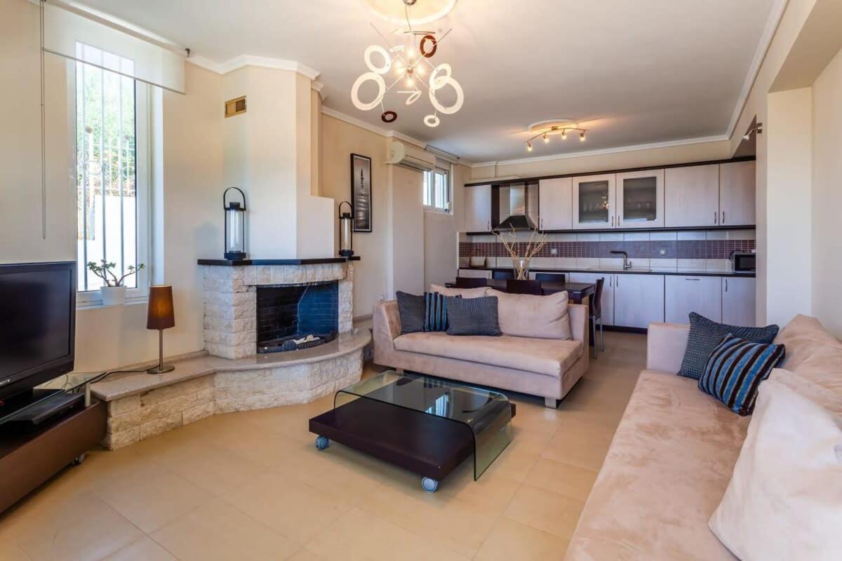 Aigli Fully Equipped Getaway - Seaview Lux Retreat Villa Kalamata Eksteriør billede
