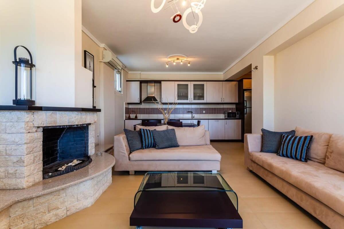 Aigli Fully Equipped Getaway - Seaview Lux Retreat Villa Kalamata Eksteriør billede